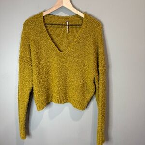 Free People Women's Finders Keepers V-Neck Sweater Size XS